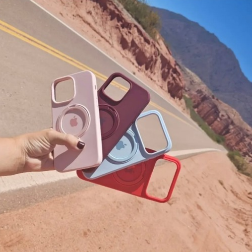 Funda silicone case + magsafe iPhone