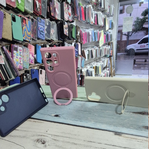 silicone case + magsafe Samsung